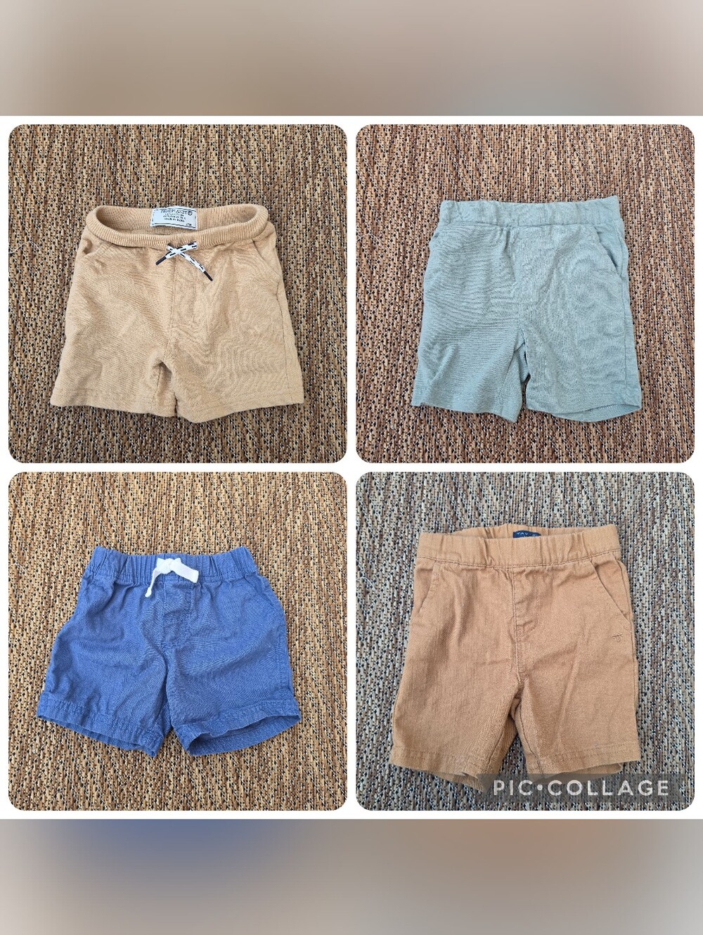 4pc Baby Boy Shorts Bundle